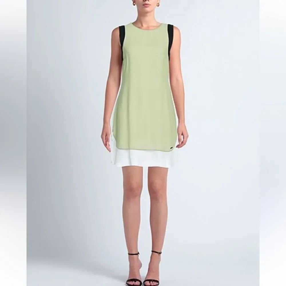 Armani Exchange Sleeveless Olive Mini Dress M